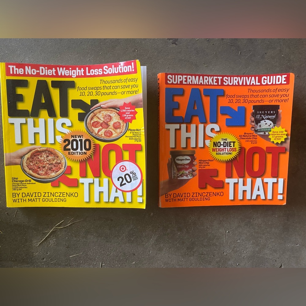 Eat This, Not That! Book Set